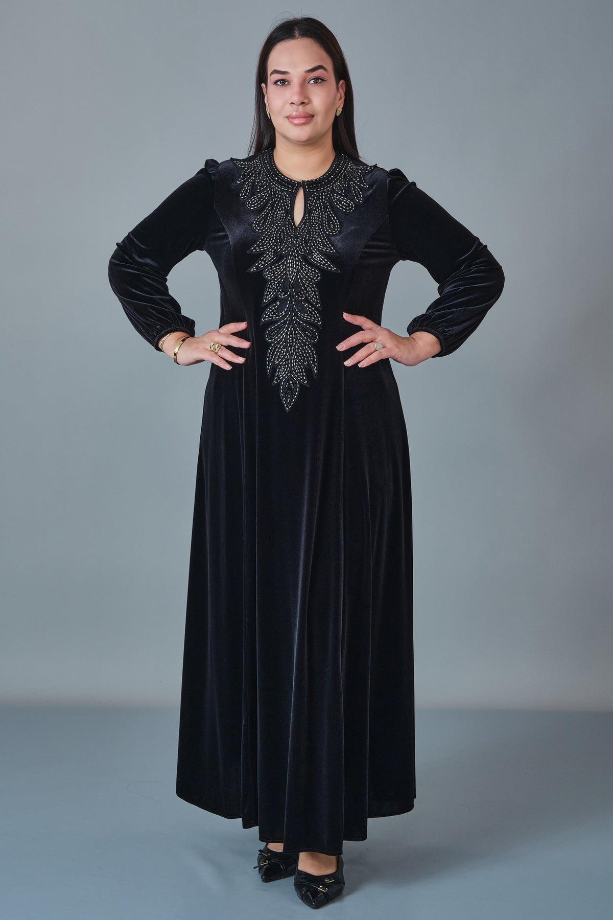 Quizas - Plus Size Dress (QUZ27K1585)