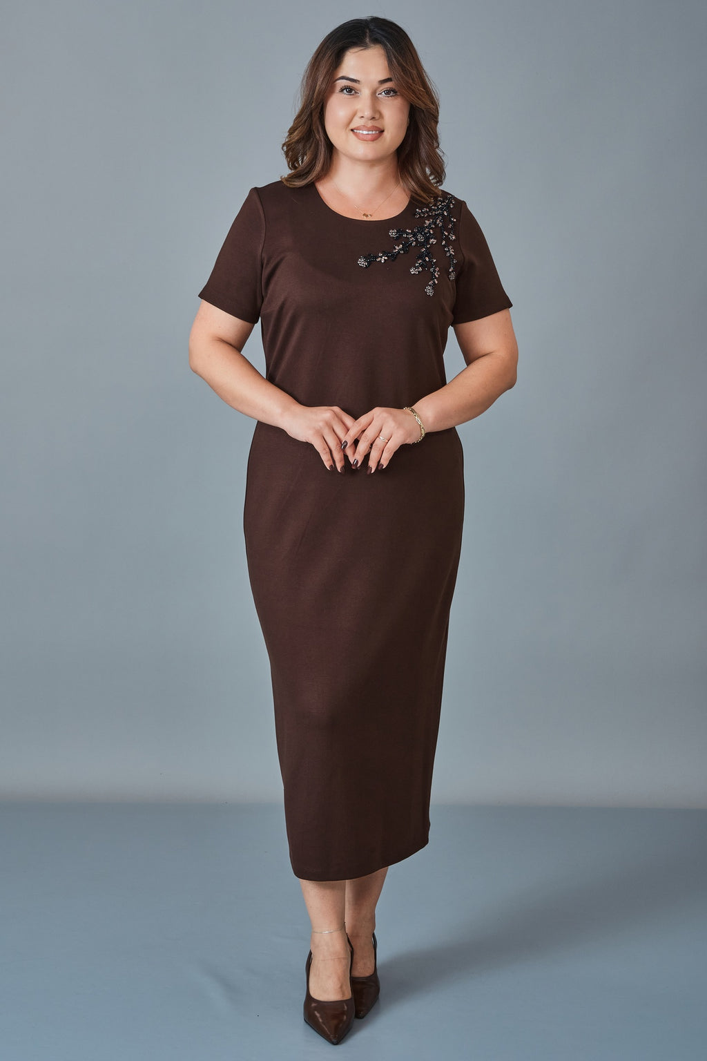 Dress Port - Plus Size Dress (DSP27K5855)