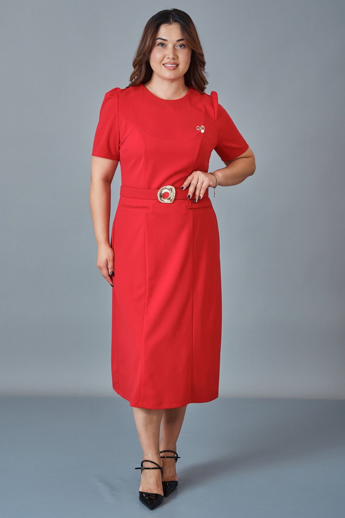 Dress Port - Plus Size Dress (DSP27K5859)
