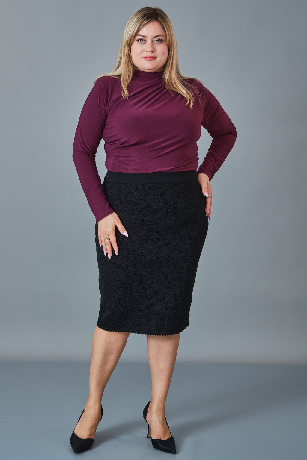 Charme - Plus Size Skirt (CHM27K7111)