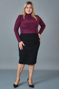 Charme - Plus Size Skirt (CHM27K7111)
