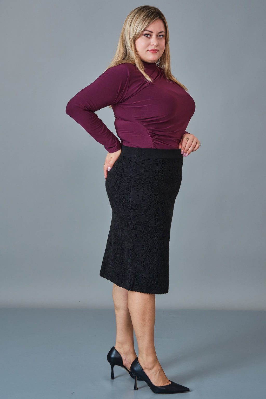 Charme - Plus Size Skirt (CHM27K7111)