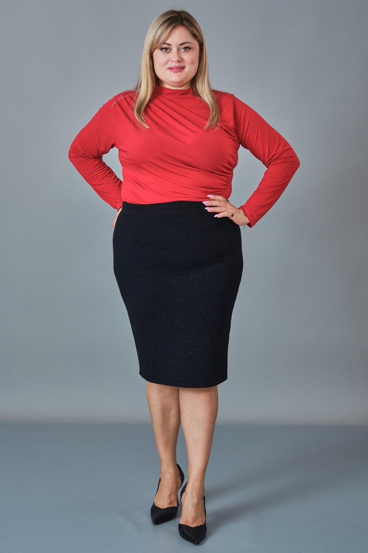 Charme - Plus Size Skirt (CHM27K7015)