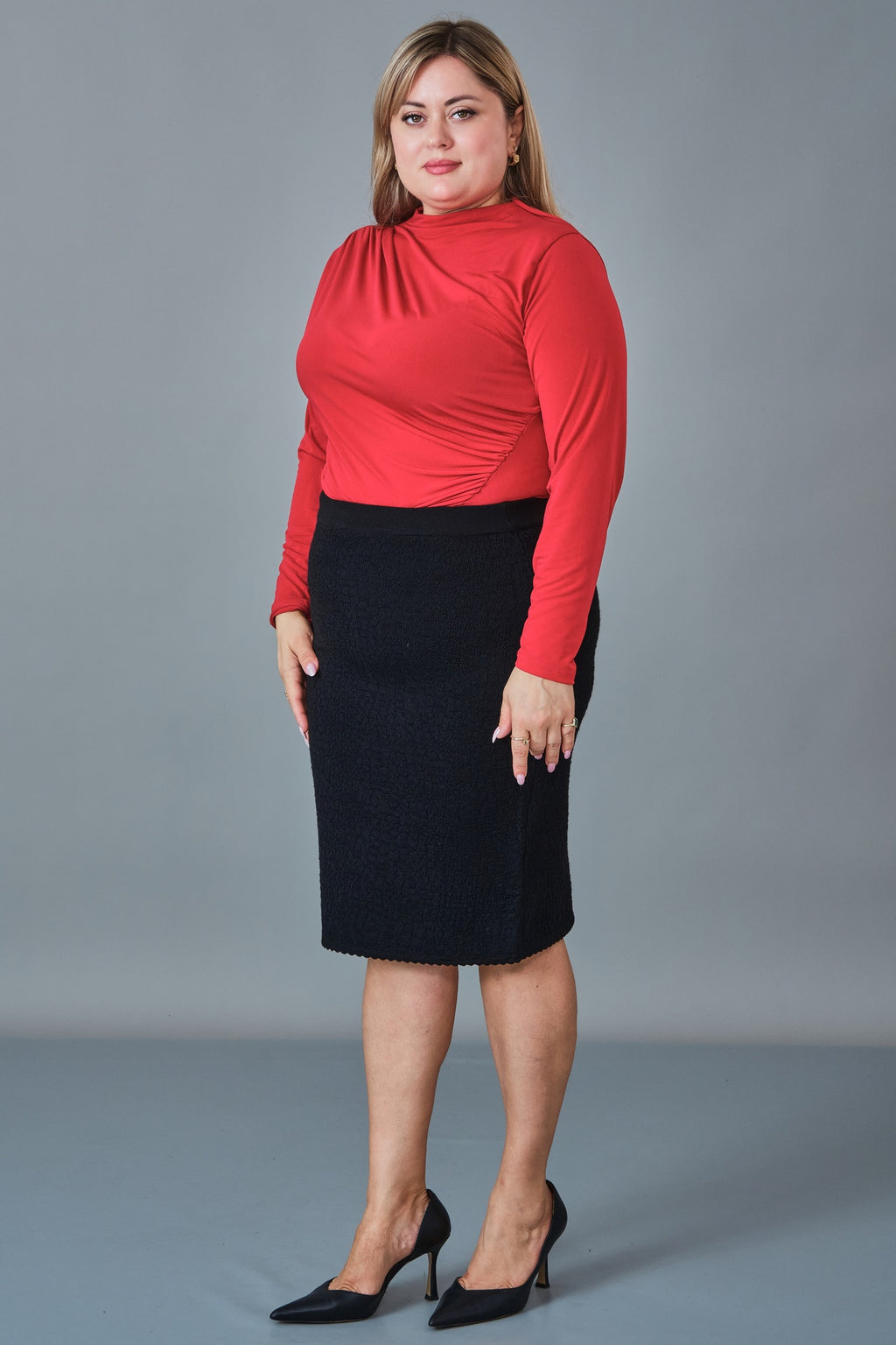 Charme - Plus Size Skirt (CHM27K7015)