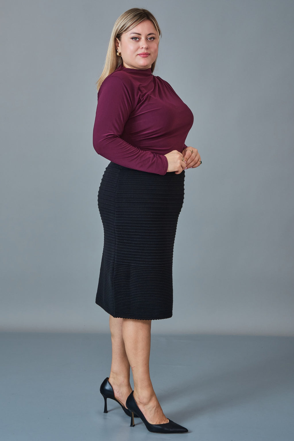 Charme - Plus Size Skirt (CHM27K7070)