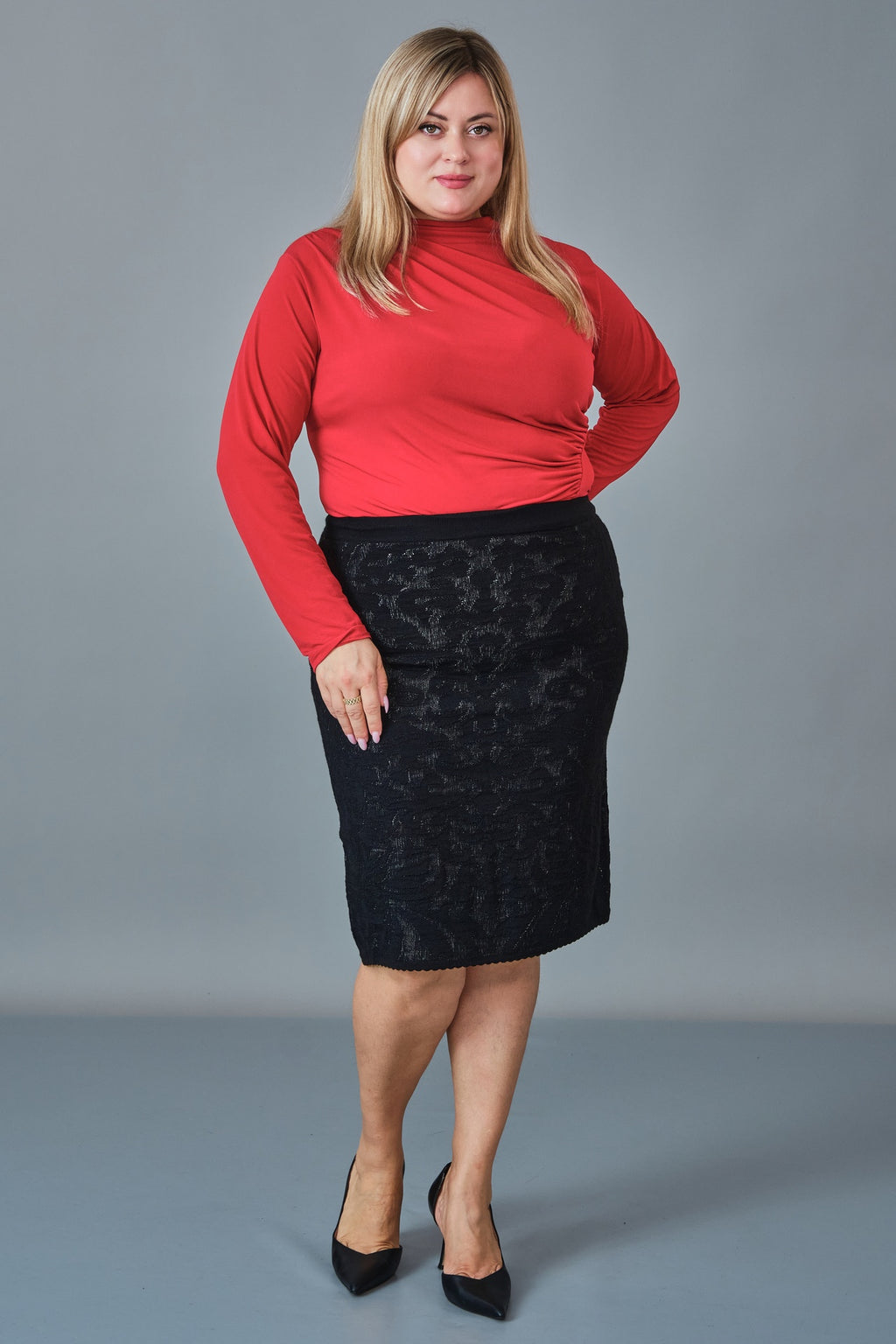Charme - Plus Size Skirt (CHM27K7075)