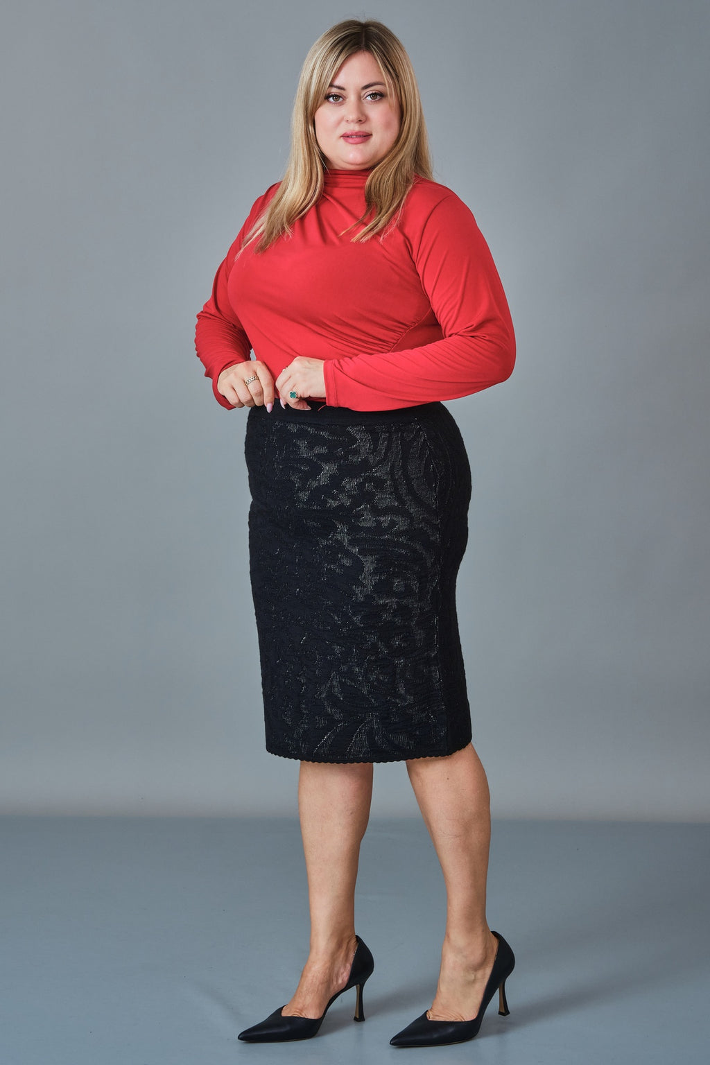 Charme - Plus Size Skirt (CHM27K7075)