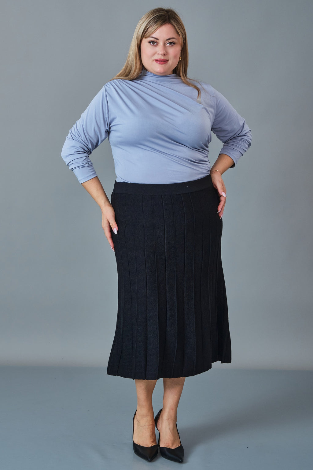 Charme - Plus Size Skirt (CHM27K7086)