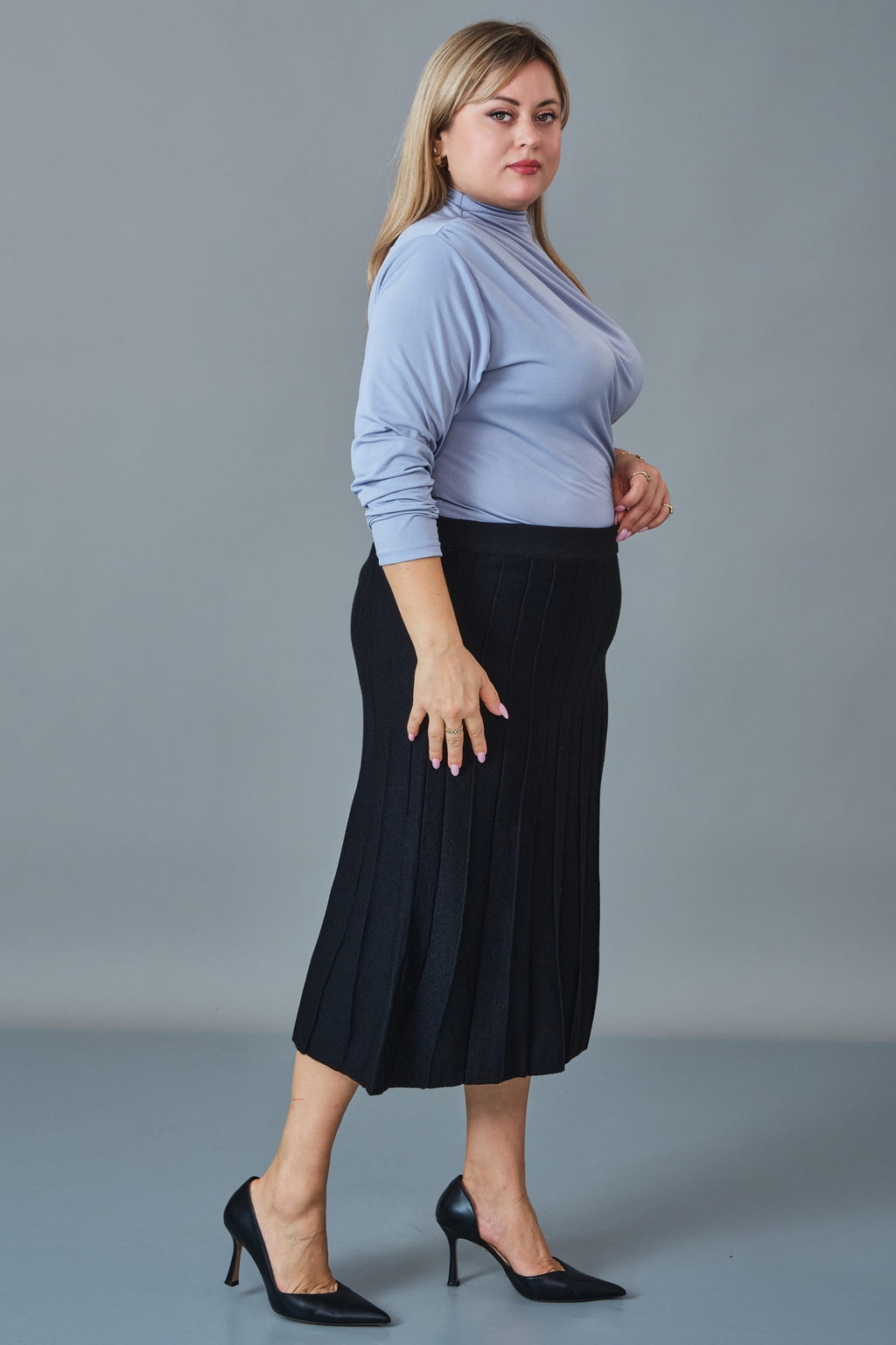 Charme - Plus Size Skirt (CHM27K7086)