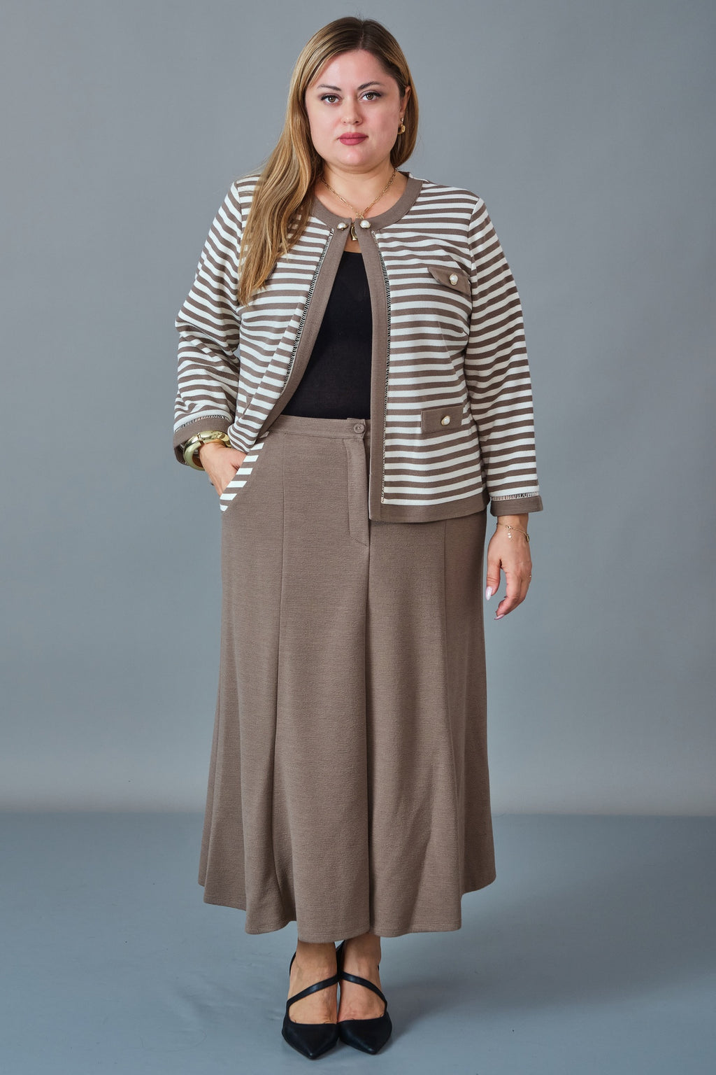 Gumanize - Plus Size Suit (GMZTK238-7350)