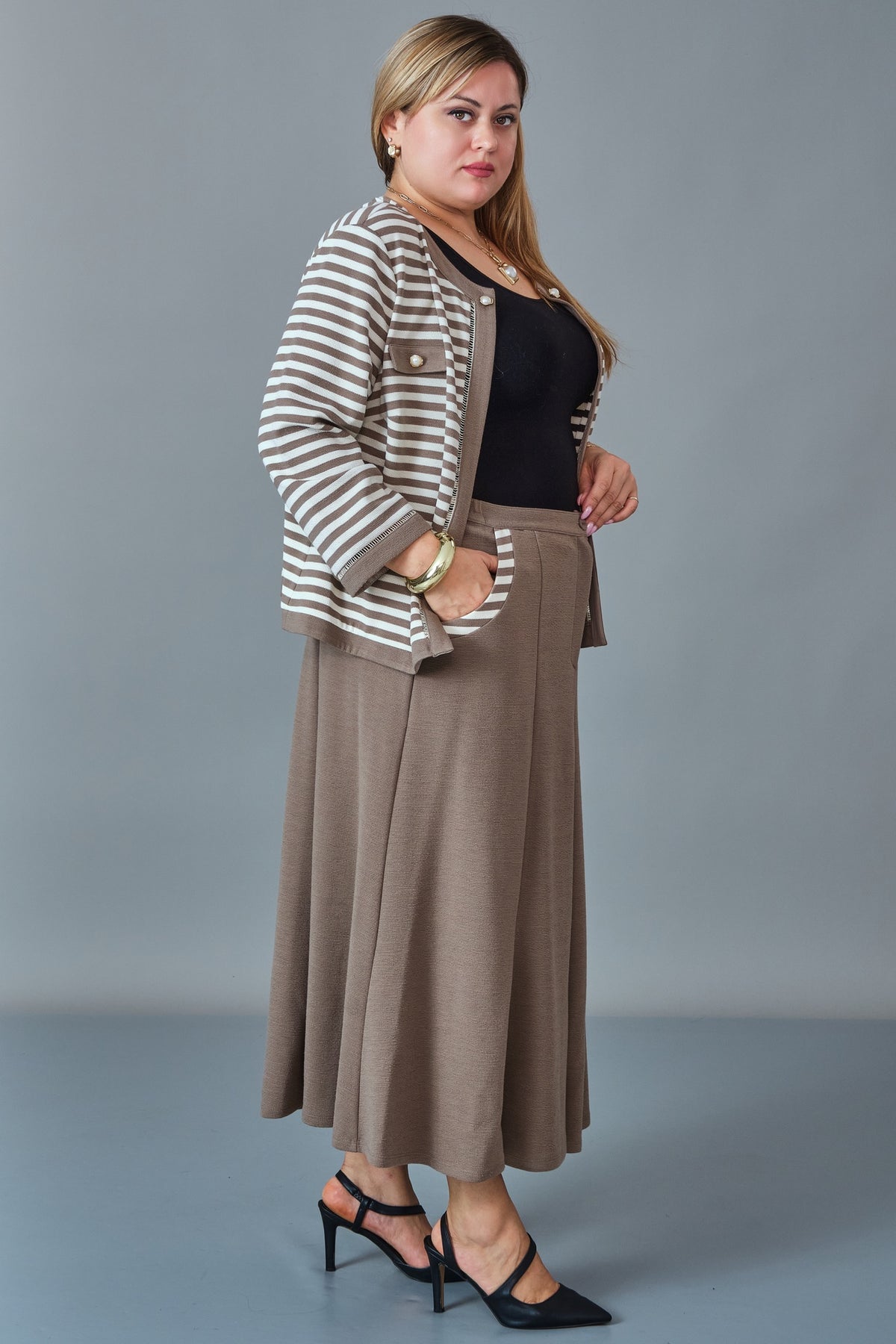 Gumanize - Plus Size Suit (GMZTK238-7350)