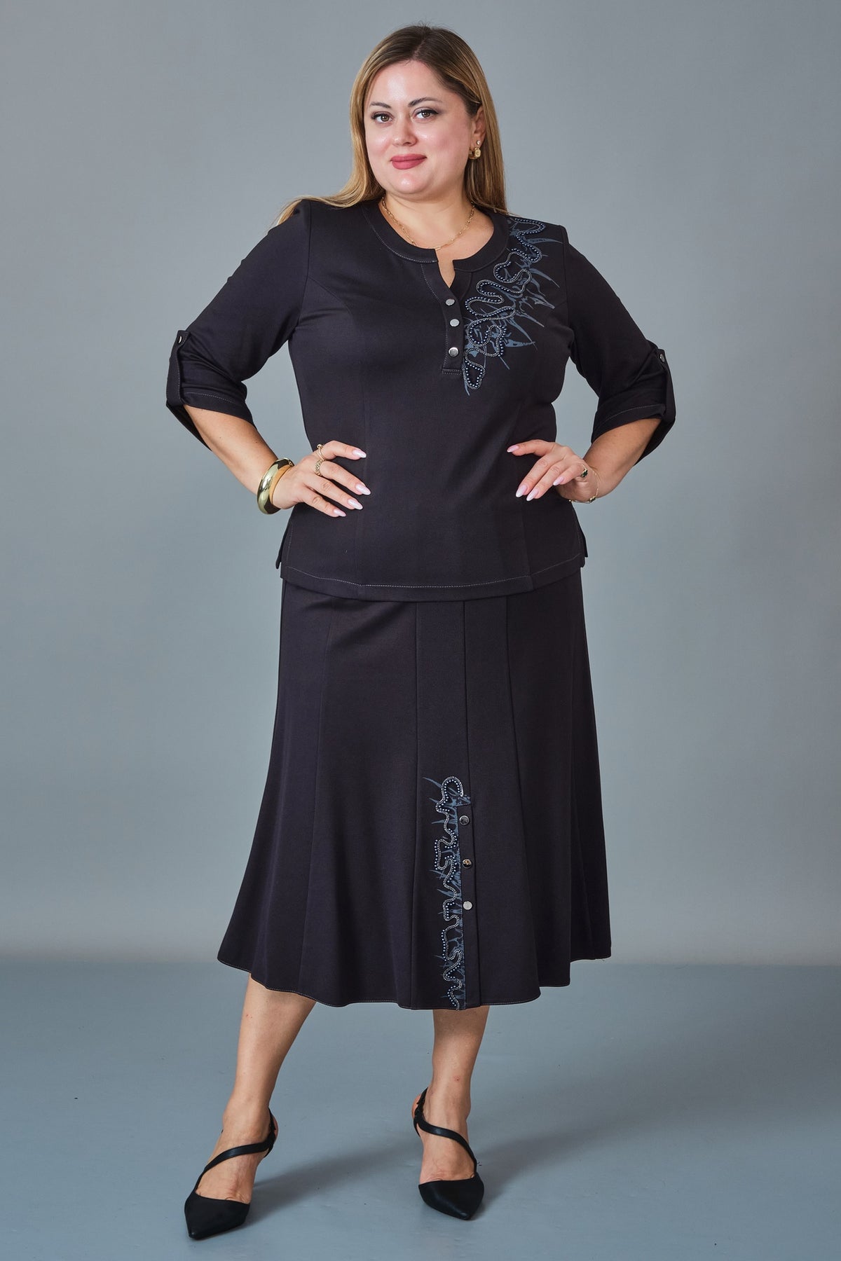 Gumanize - Plus Size Suit (GMZTK362-7778)