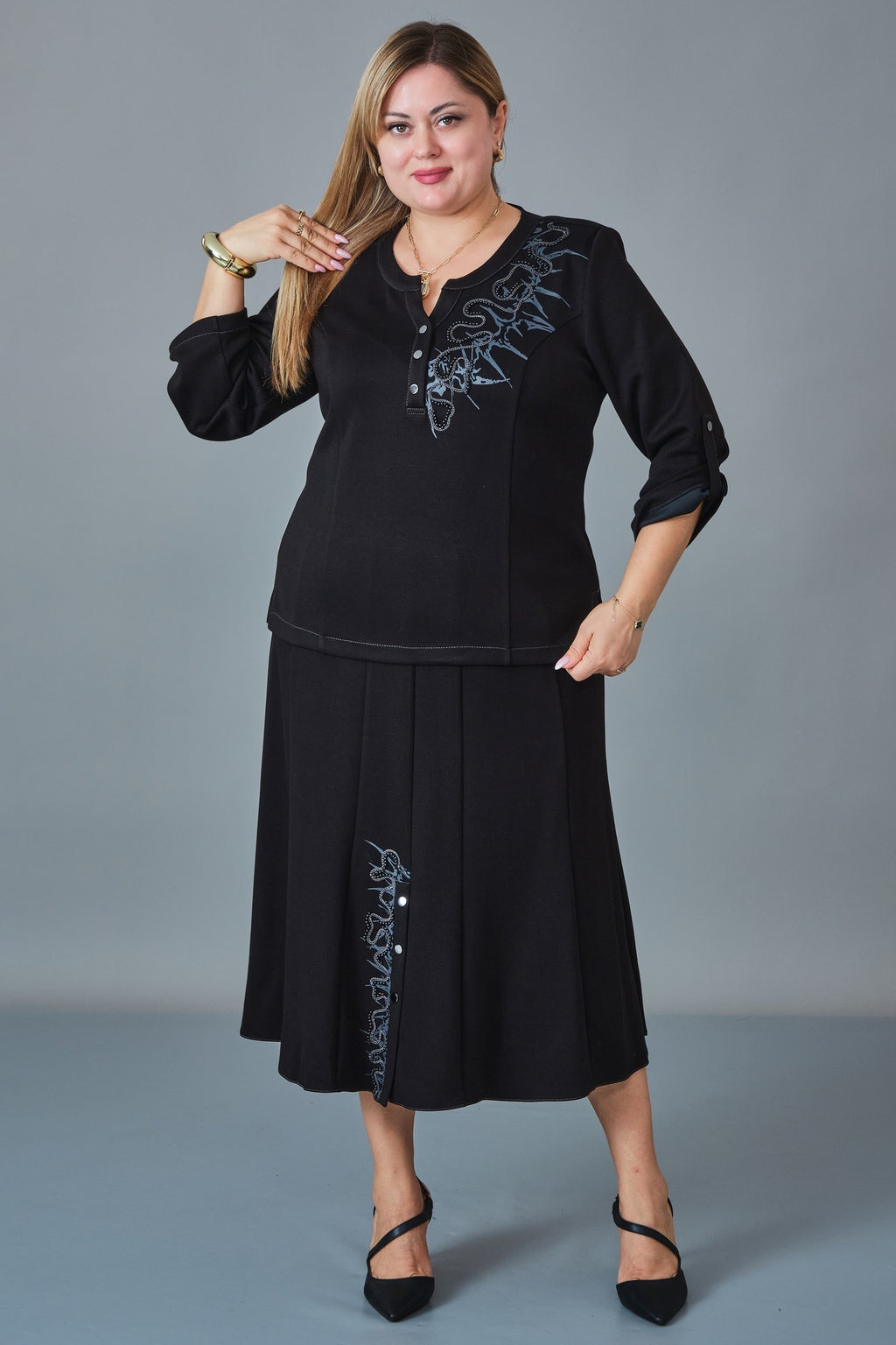 Gumanize - Plus Size Suit (GMZTK362-7778)