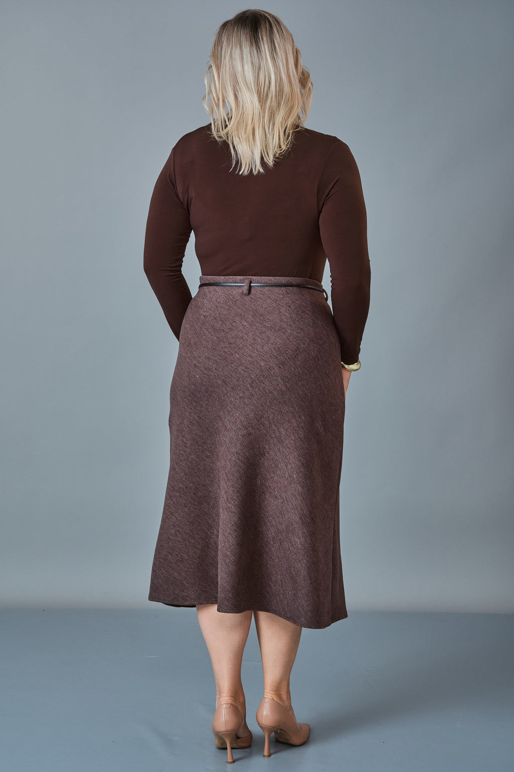 Elitline - Plus Size Skirt (ELT27K2-22-4037)