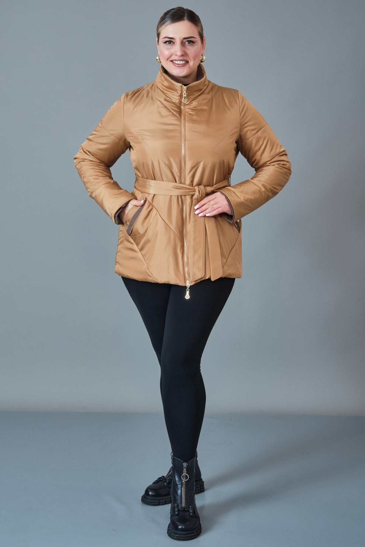 To-See - Plus Size Coat (VVL27K4421XL)