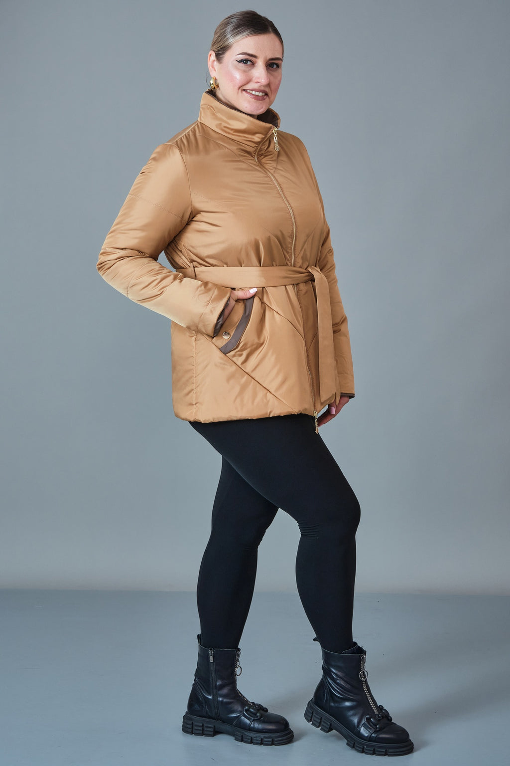 To-See - Plus Size Coat (VVL27K4421XL)