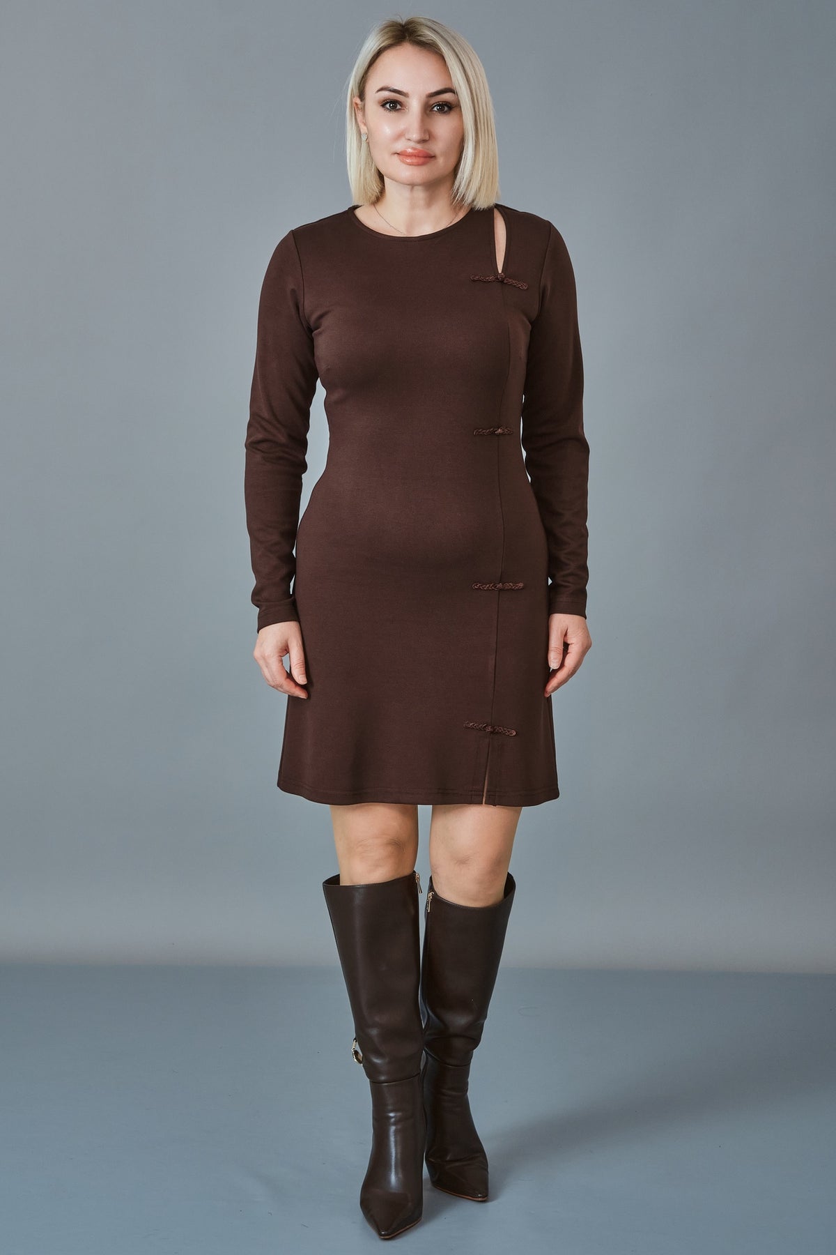 Salkim - Regular Size Dress (SAL27K76640)
