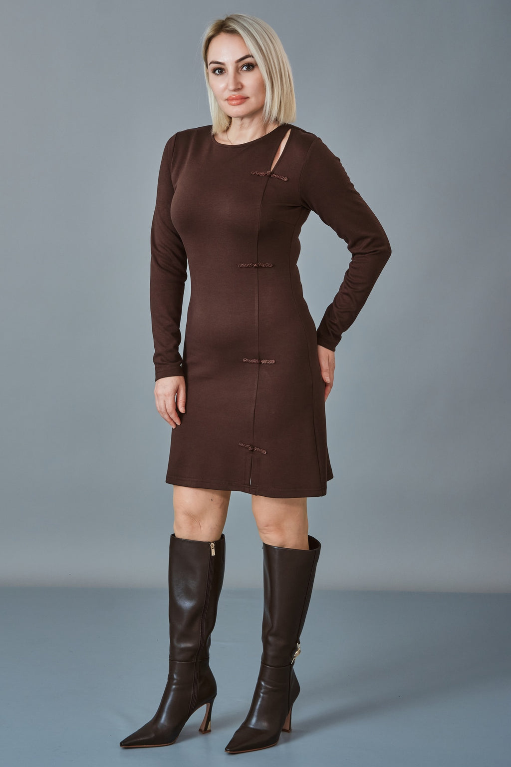 Salkim - Regular Size Dress (SAL27K76640)