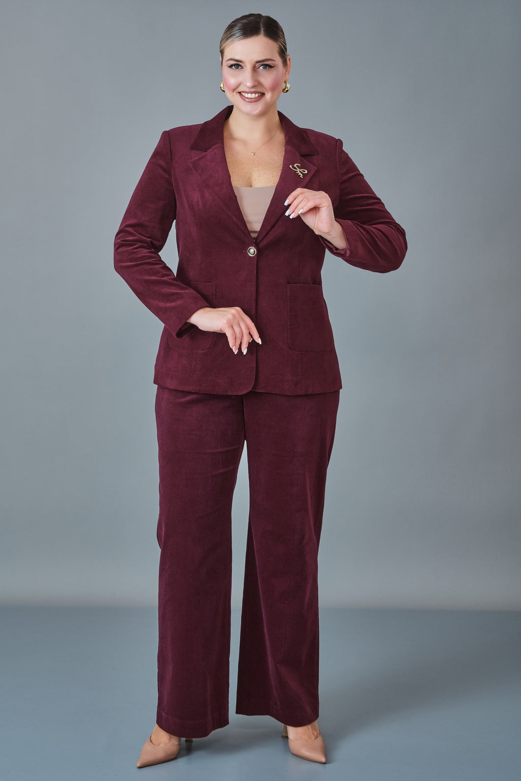 Meira - Plus Size Suit (MEI27K8905)