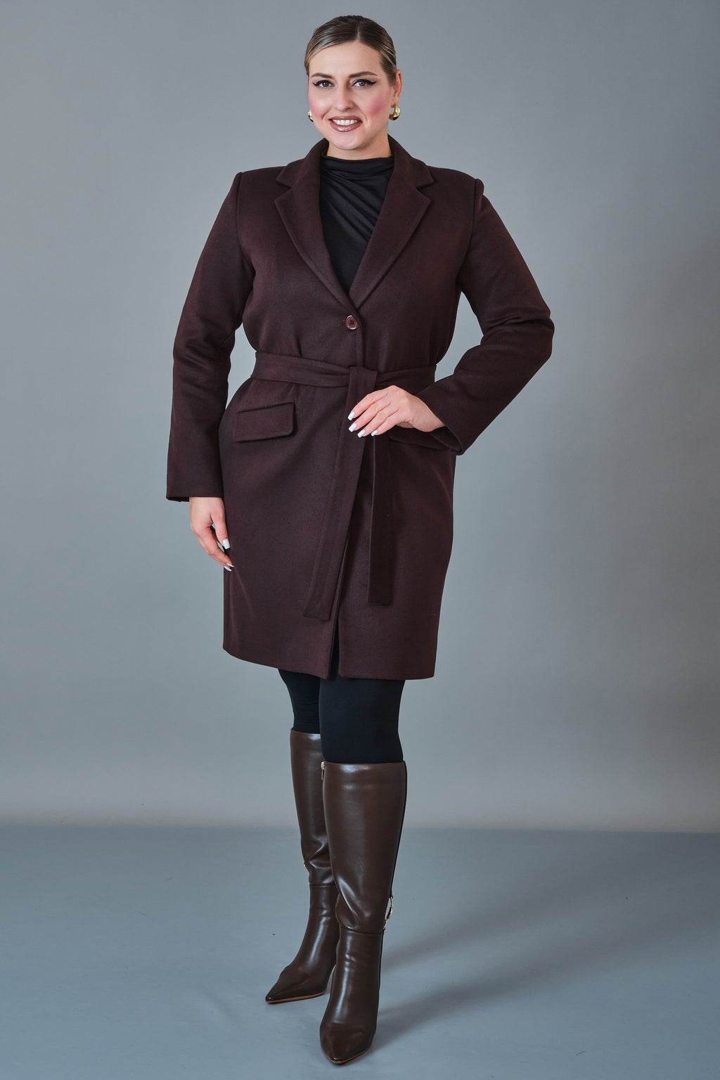 Renata - Plus Size Coat (REN27K7558.8)