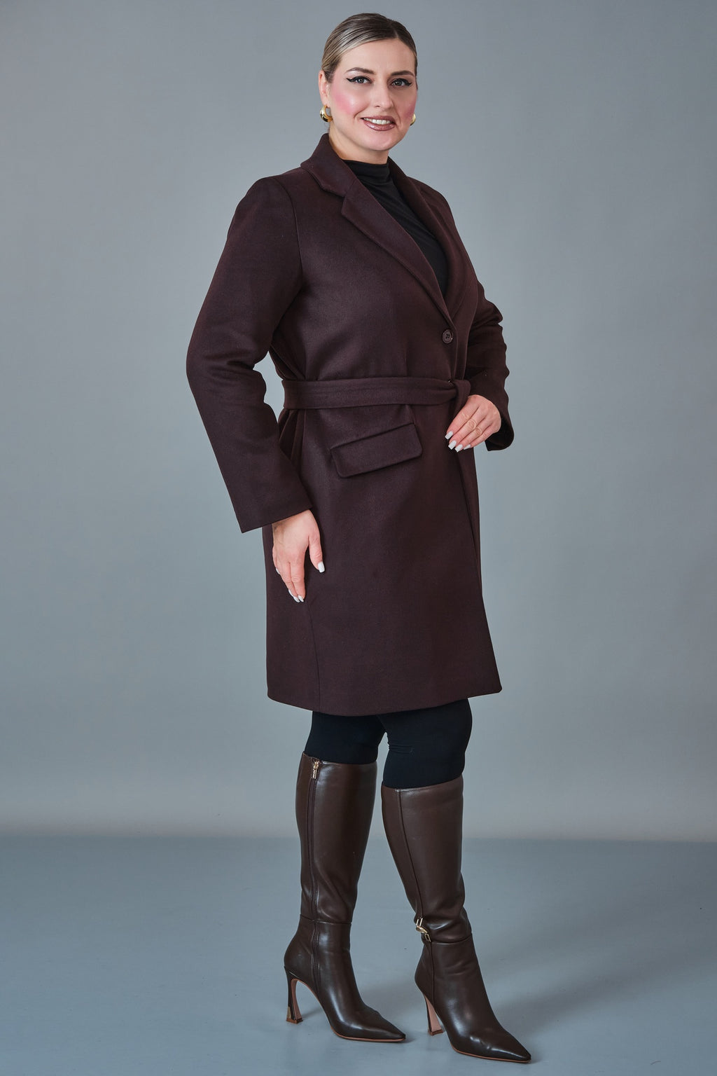 Renata - Plus Size Coat (REN27K7558.8)