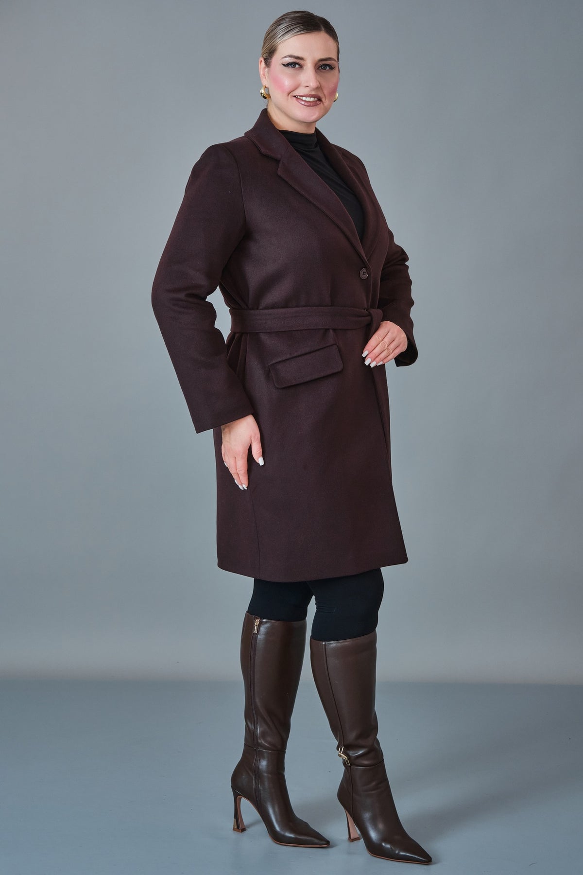 Renata - Plus Size Coat (REN27K7558.8)
