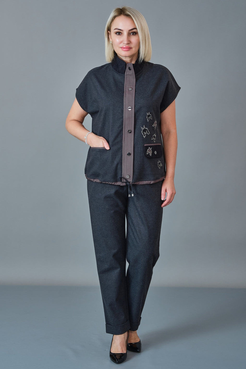 Vedi - Regular Size Waistcoat (VED27K8604)
