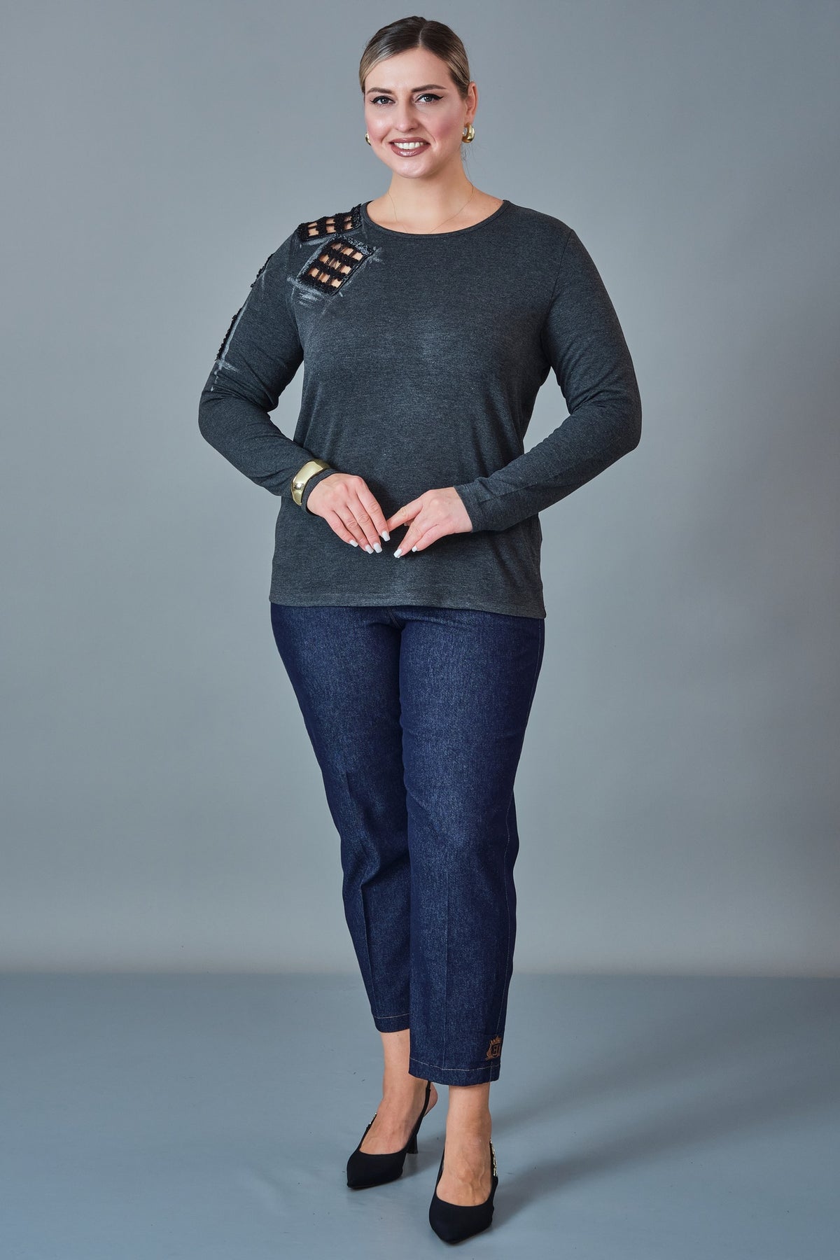 Xlife - Plus Size Blouse (XLF27K8303)