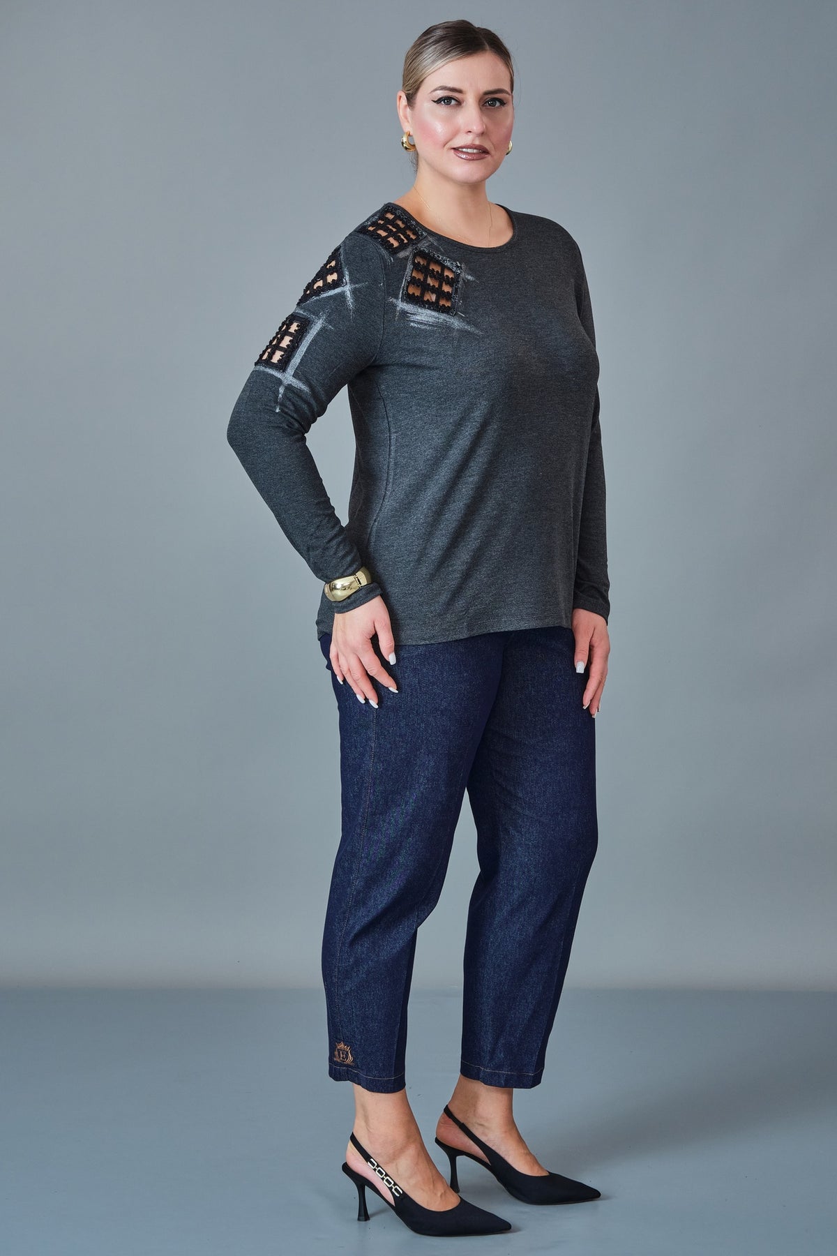 Xlife - Plus Size Blouse (XLF27K8303)