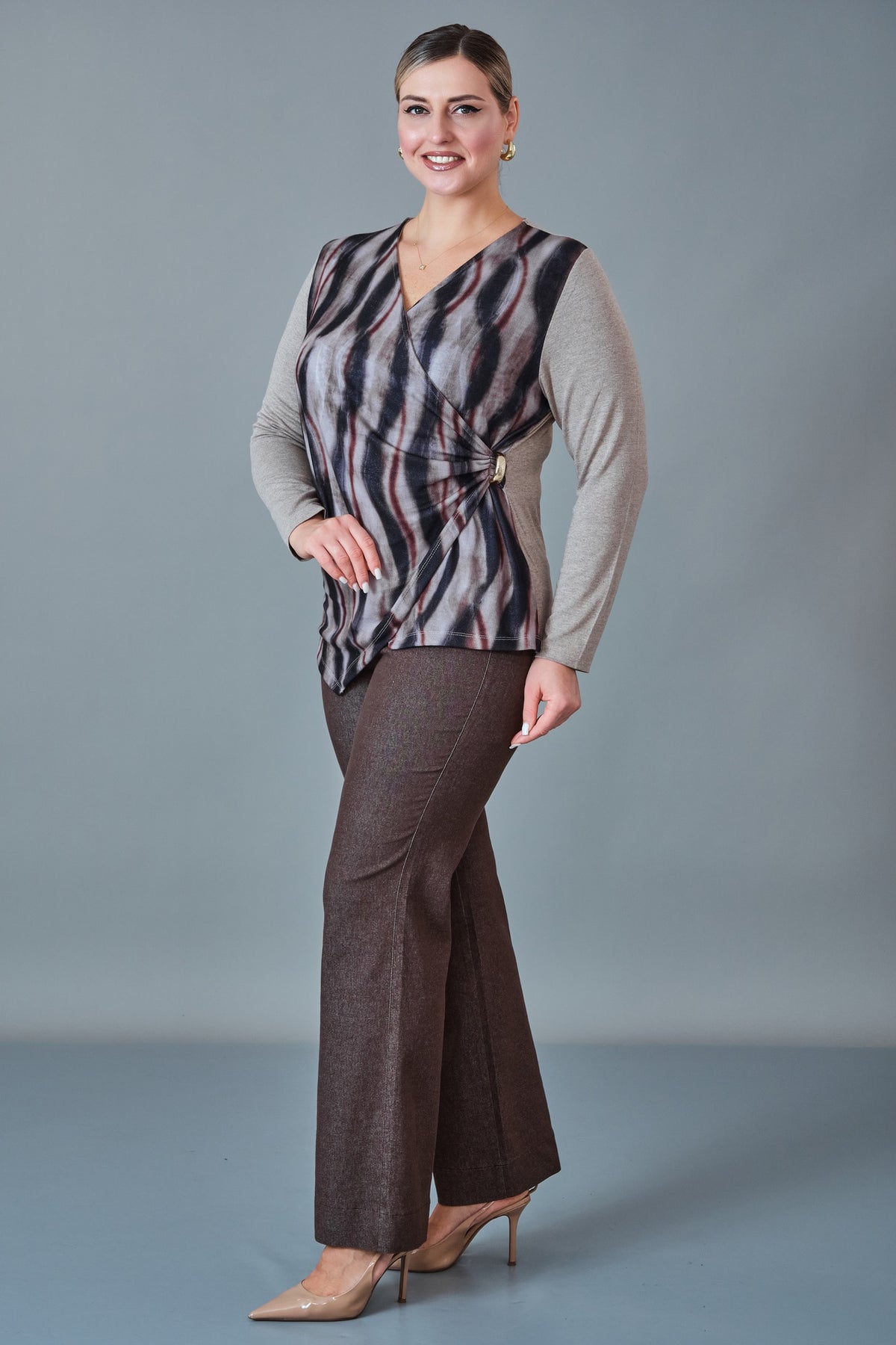 Xlife - Plus Size Blouse (XLF27K8308)