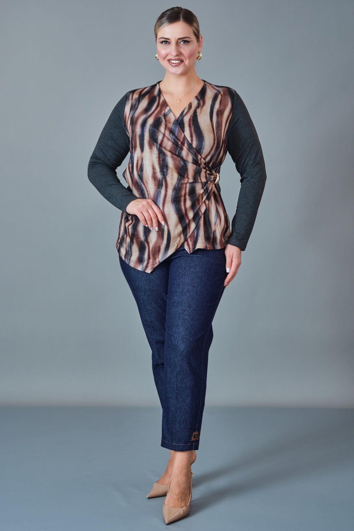Xlife - Plus Size Blouse (XLF27K8308)
