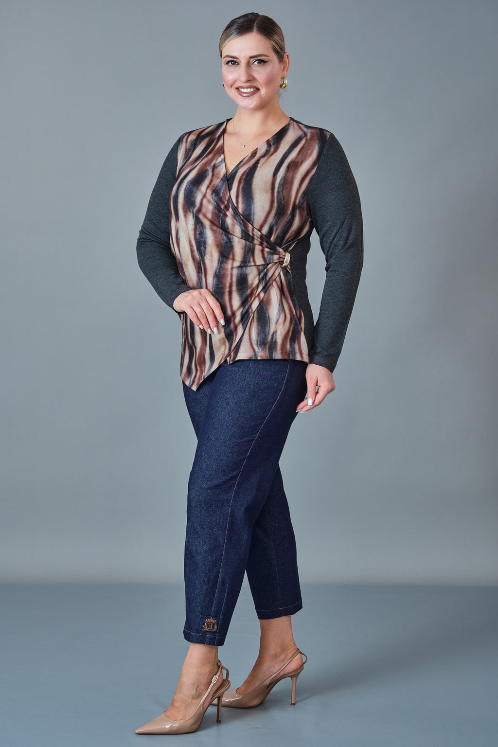 Xlife - Plus Size Blouse (XLF27K8308)