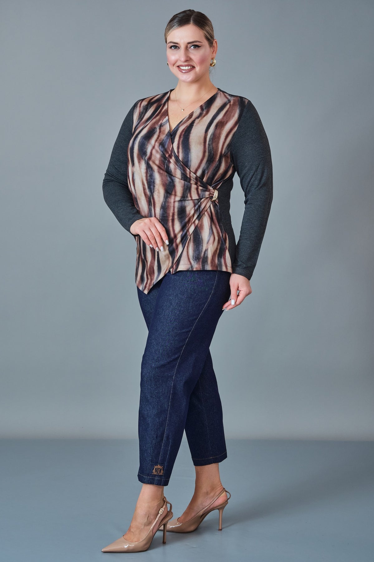 Xlife - Plus Size Blouse (XLF27K8308)