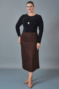 Elitline - Plus Size Skirt (ELT27K2-24-4042)
