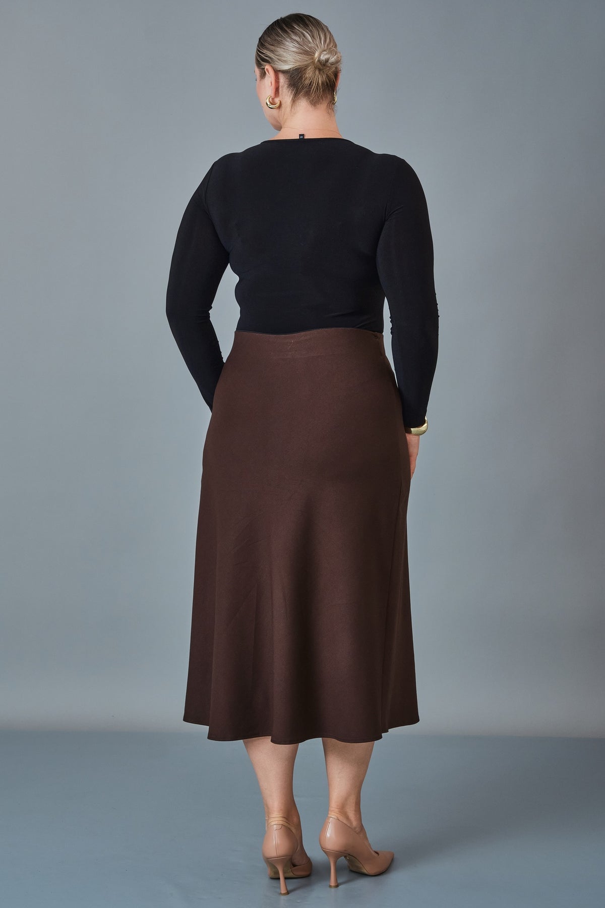 Elitline - Plus Size Skirt (ELT27K2-24-4042)