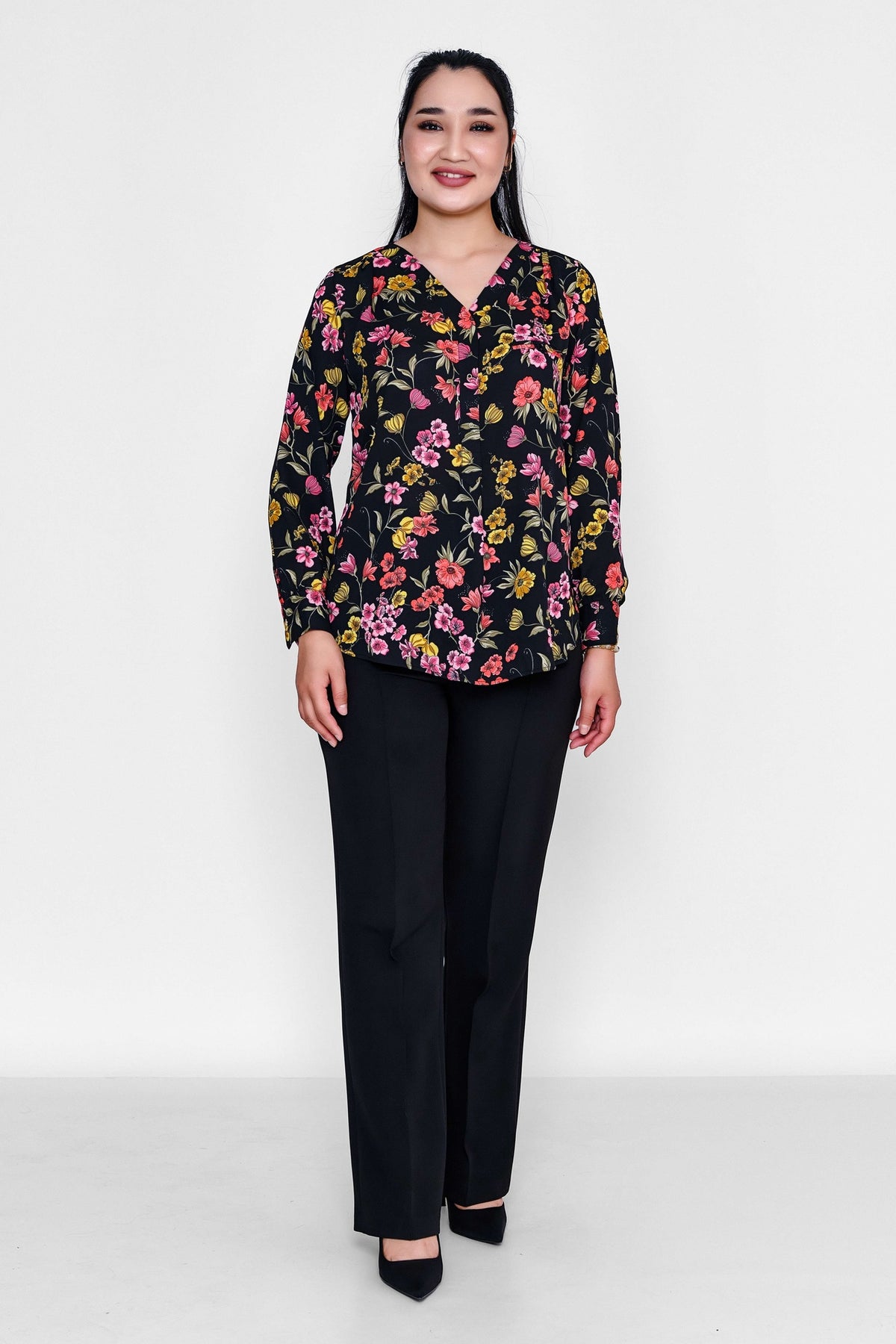 Selen - Plus Size Blouse (SLN27K560252)