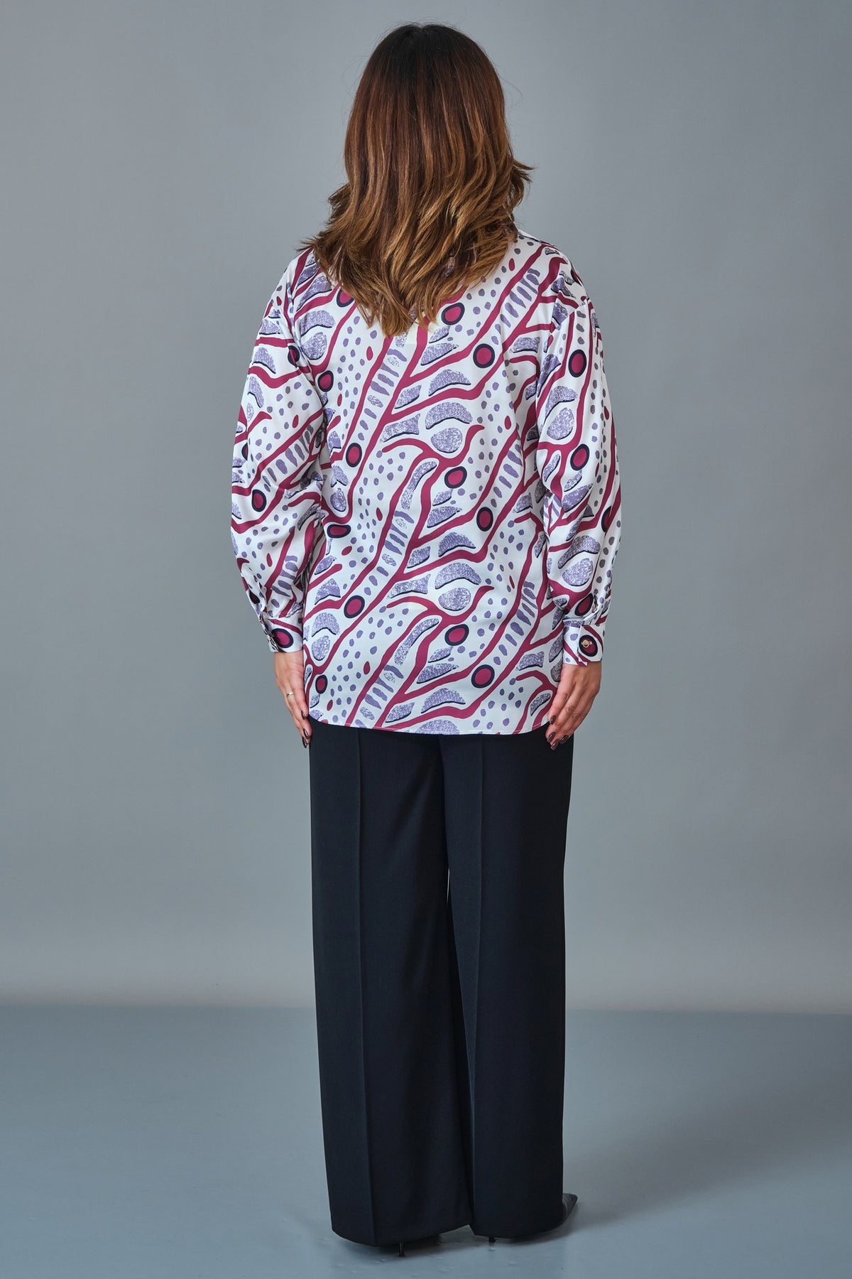 Selen - Plus Size Blouse (SLN27K260270)