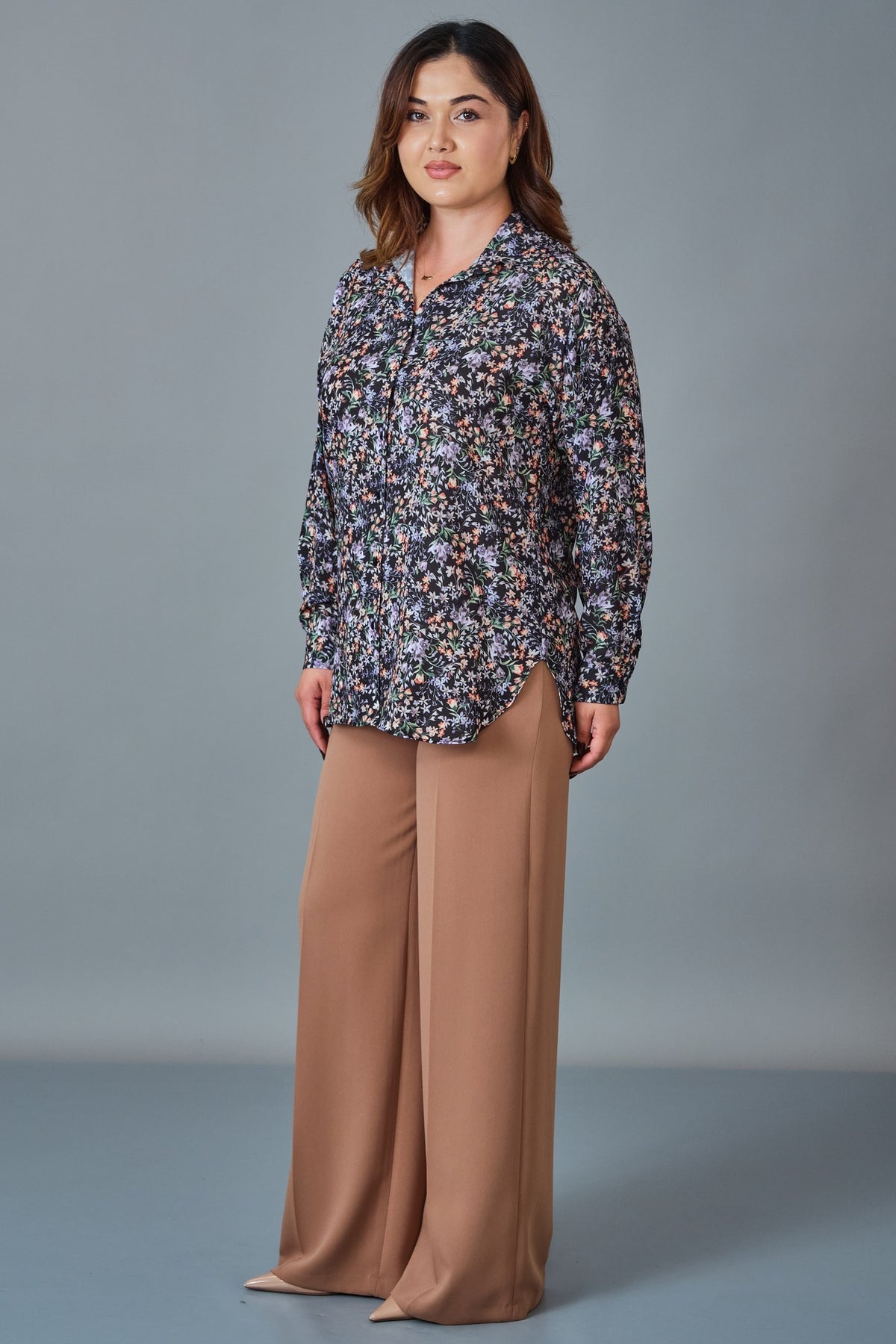 Selen - Plus Size Blouse (SLN27K260270)