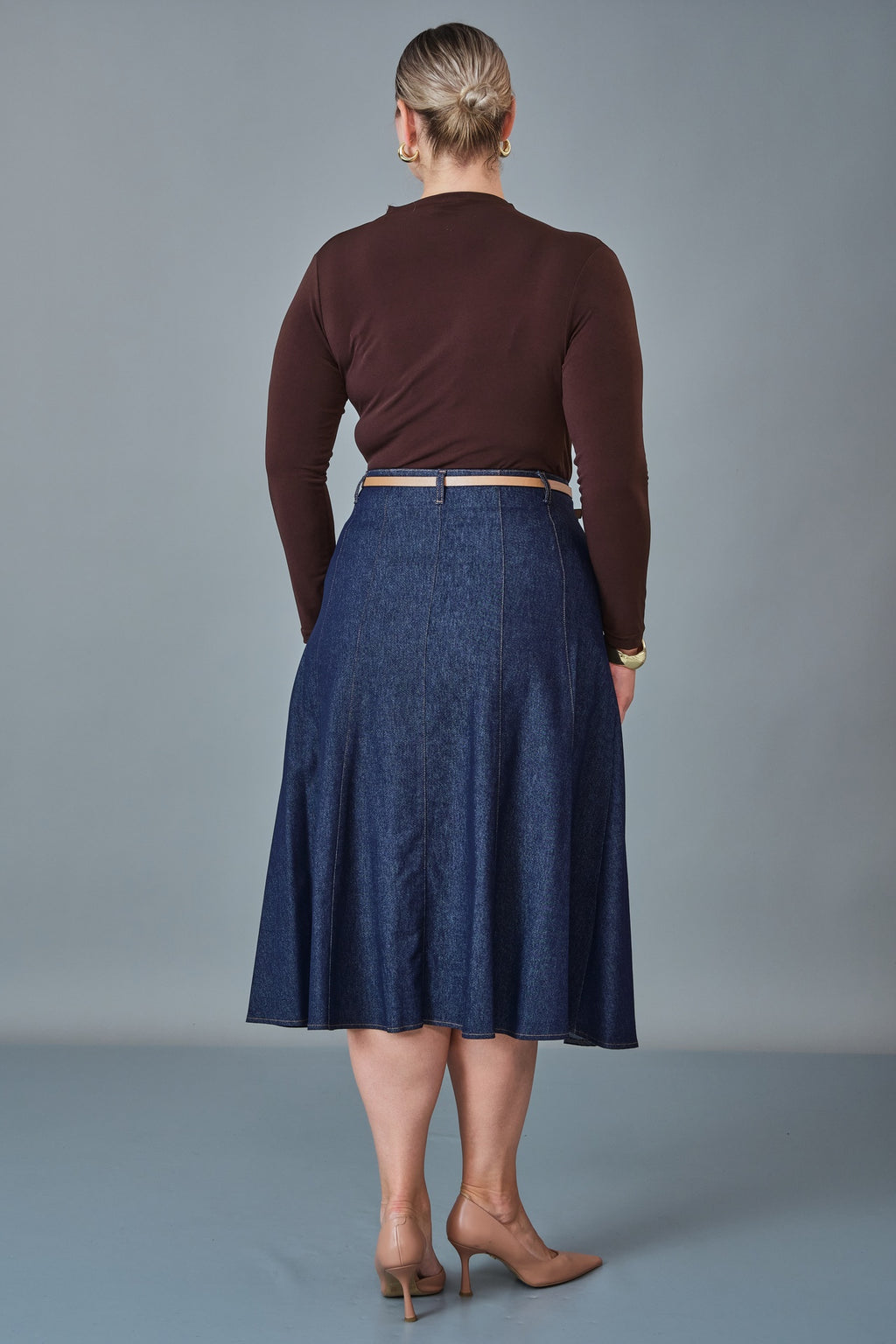 Elitline - Plus Size Skirt (ELT27K2-34-4010)
