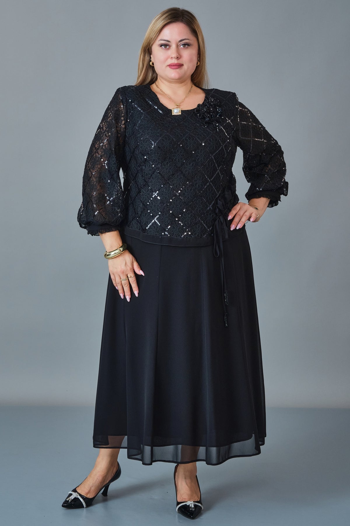 Gumanize - Extended Plus Size Dress (GMZ2026-992-8129)
