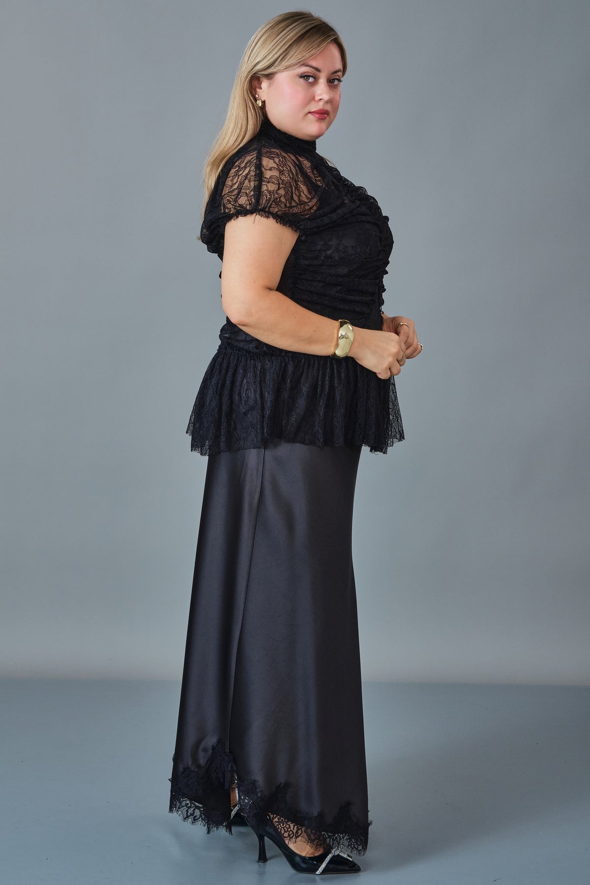 Chiffon Line - Plus Size Dress (CFL27K3535)