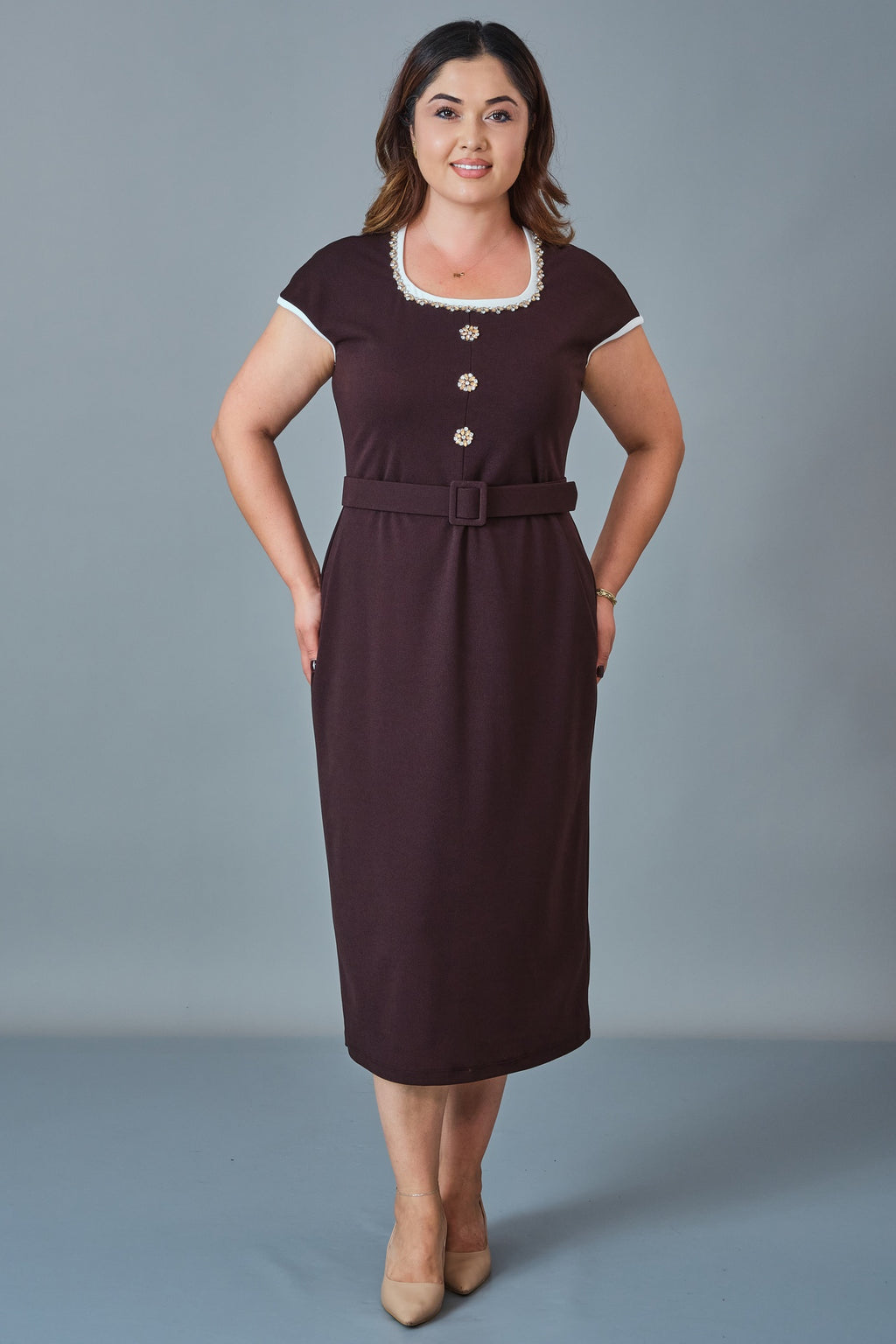 Dress Port - Plus Size Dress (DSP27K5853)