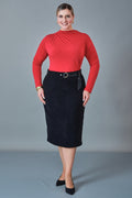 Elitline - Plus Size Skirt (ELT27K2-15-4045)