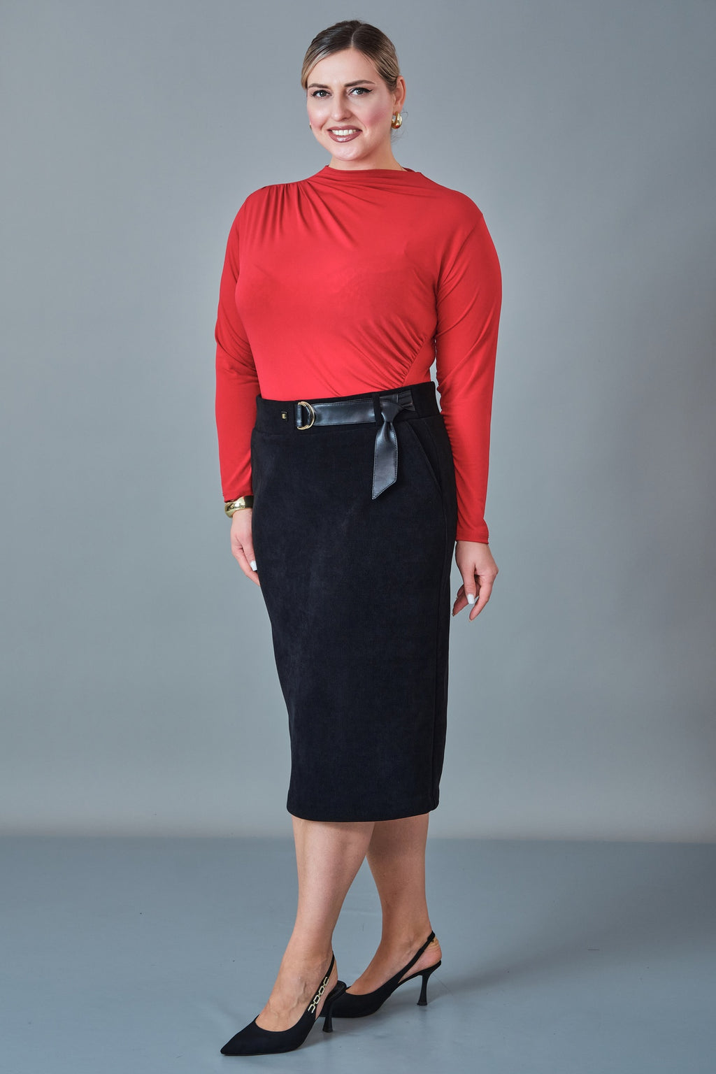 Elitline - Plus Size Skirt (ELT27K2-15-4045)