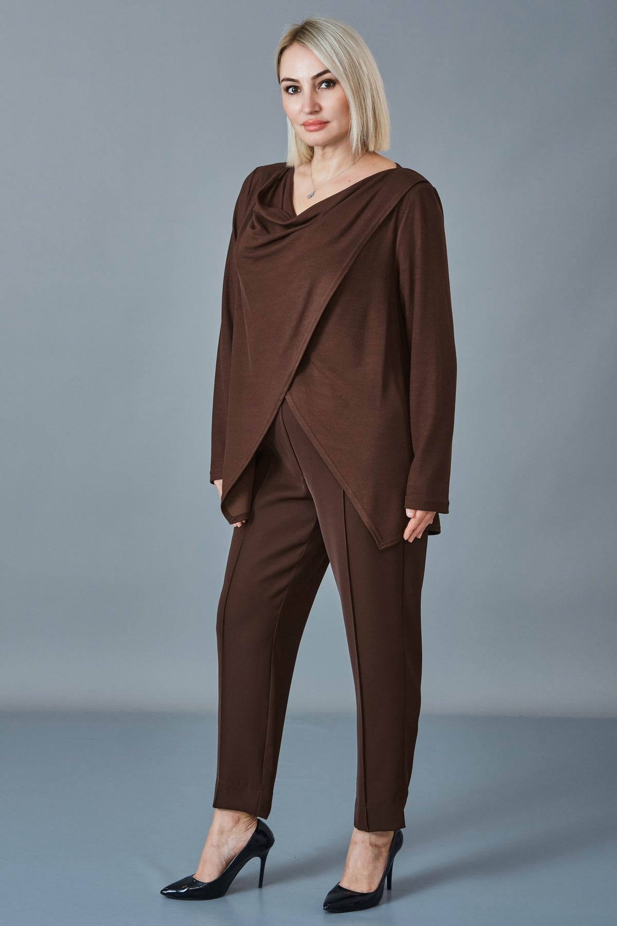 Allblack - Regular Size Blouse (AMH27K102280)