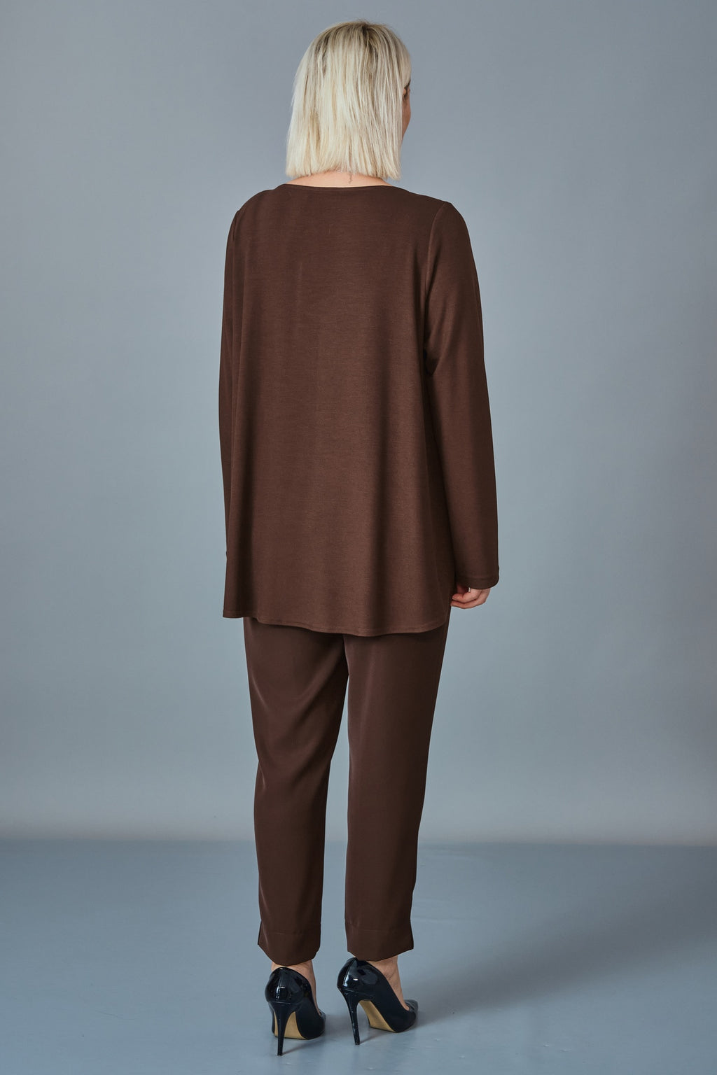 Allblack - Regular Size Blouse (AMH27K102280)