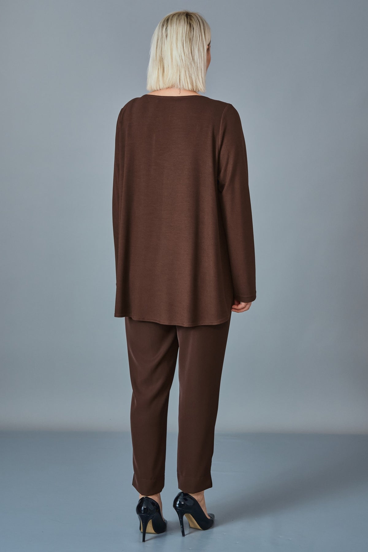 Allblack - Regular Size Blouse (AMH27K102280)