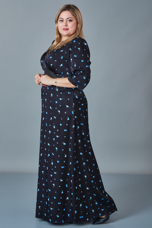 Chiffon Line - Plus Size Dress (CFL27K3532)