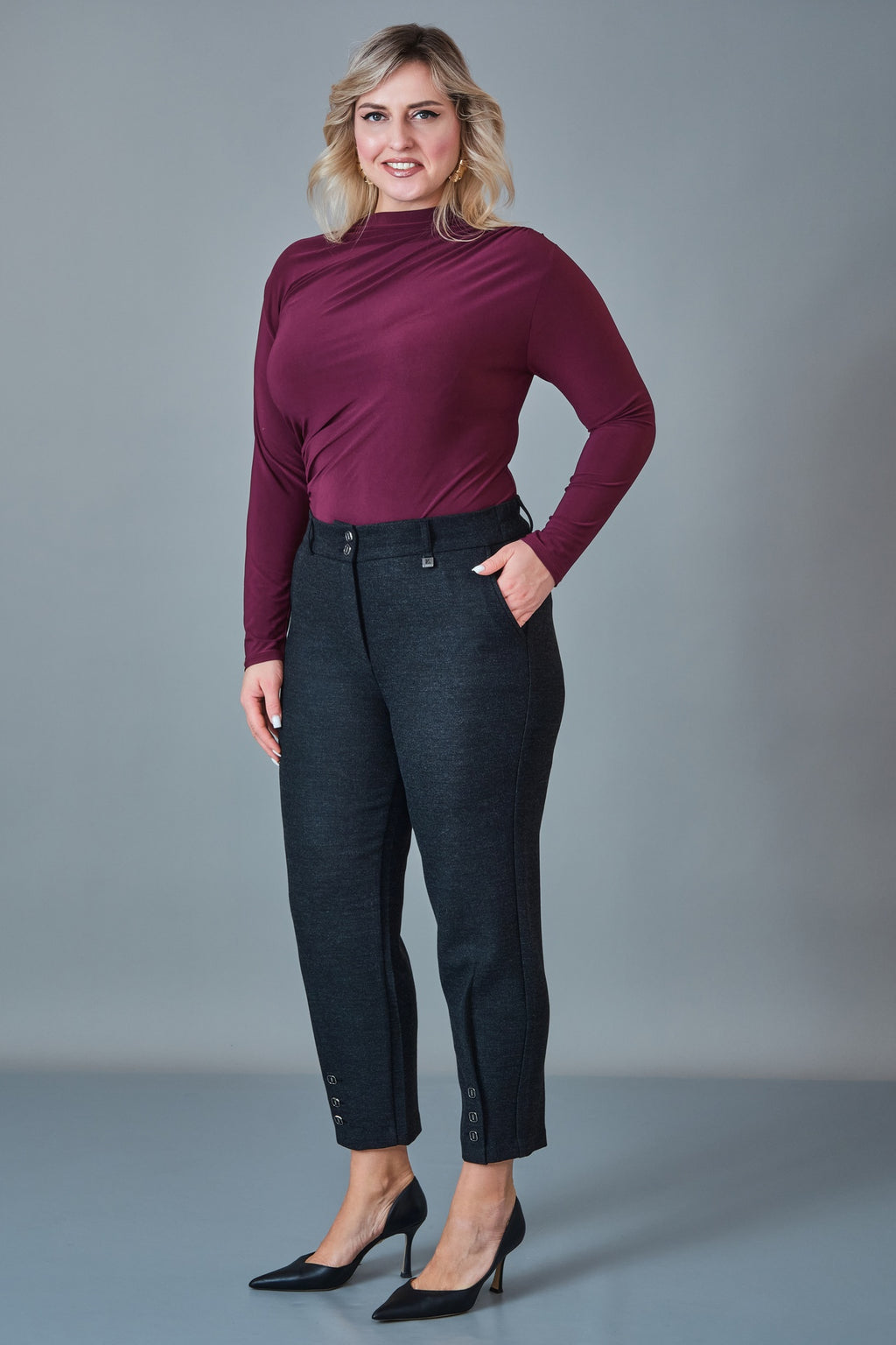 Elitline - Plus Size Trousers (ELT27K1-69-4151)