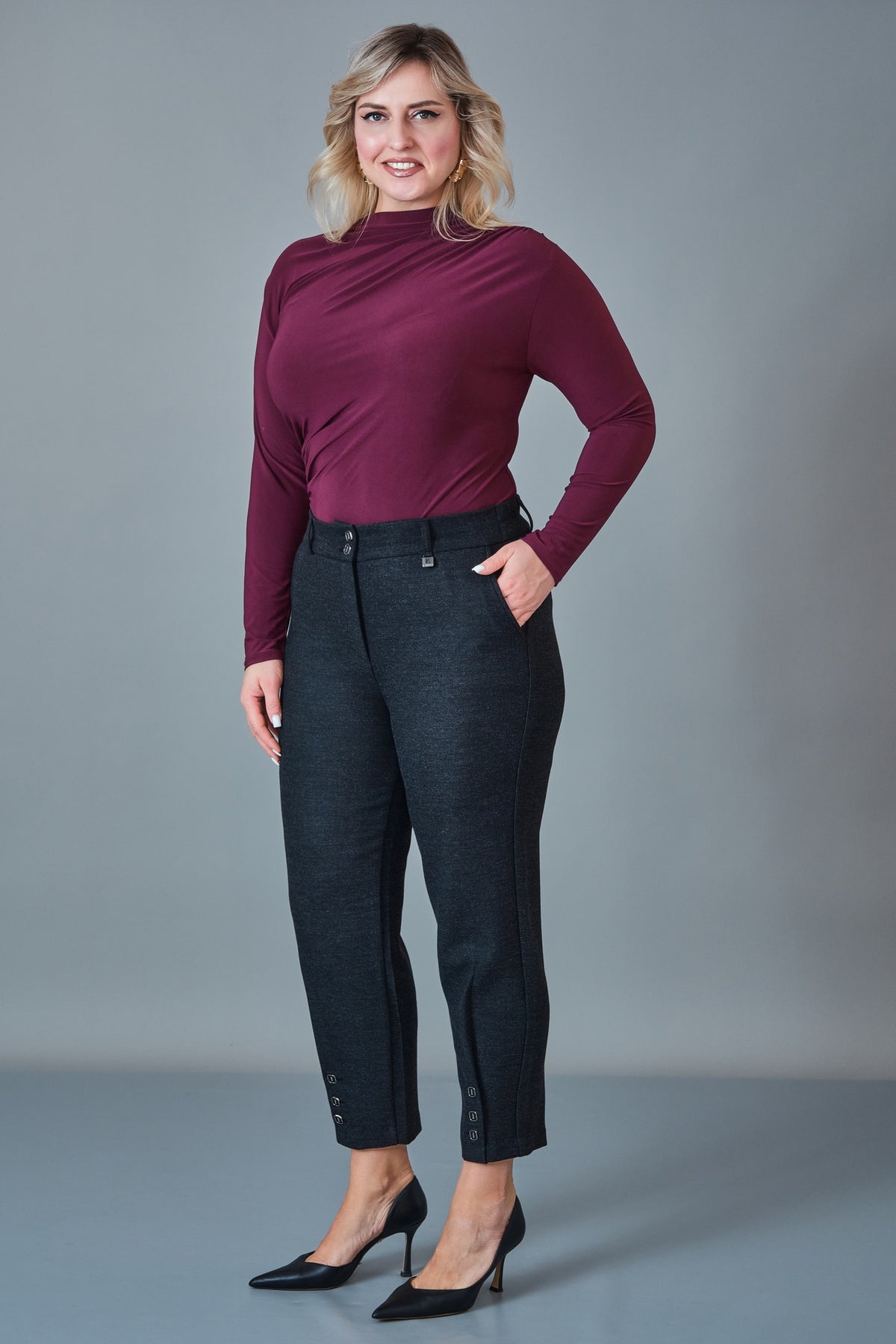 Elitline - Plus Size Trousers (ELT27K1-69-4151)